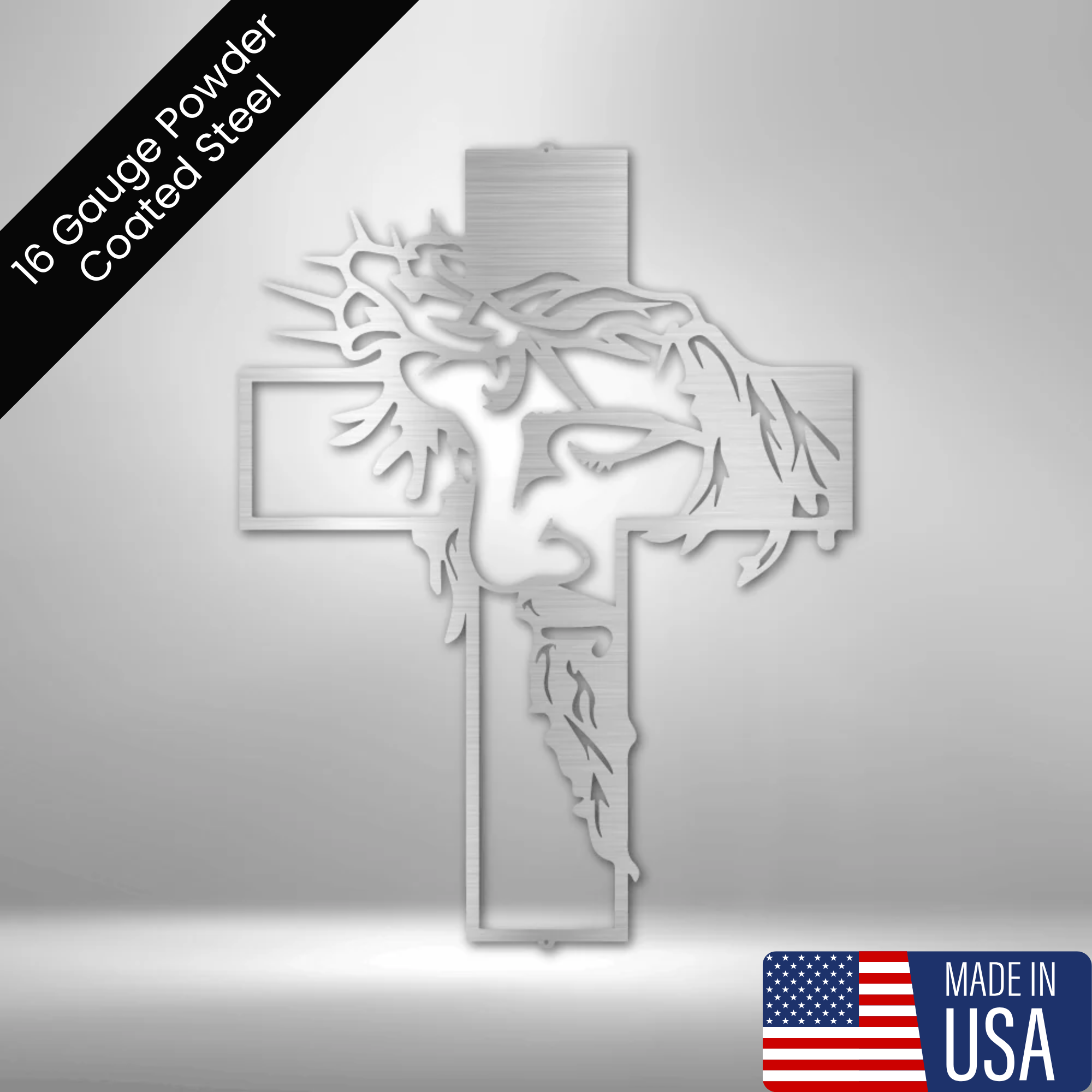 Christ Cross - Steel Sign