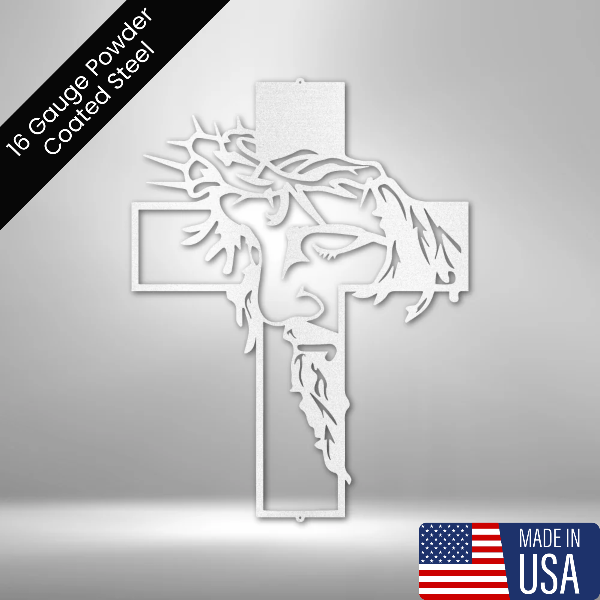 Christ Cross - Steel Sign