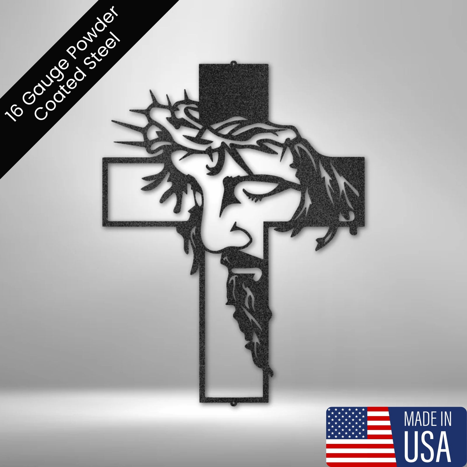 Christ Cross - Steel Sign